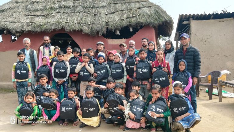 Van Gujjar Children Get Stationery Kits